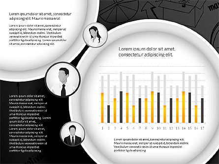 Concepto de resultados de la compañía impulsada por datos, Diapositiva 15, 02983, Diagramas basados en datos — PoweredTemplate.com