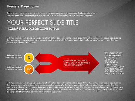 SWOT Analysis Process Diagram Toolbox, Slide 11, 02986, Business Models — PoweredTemplate.com