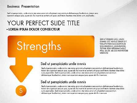 Boîte à outils du diagramme de processus d'analyse Swot, Diapositive 8, 02986, Modèles commerciaux — PoweredTemplate.com