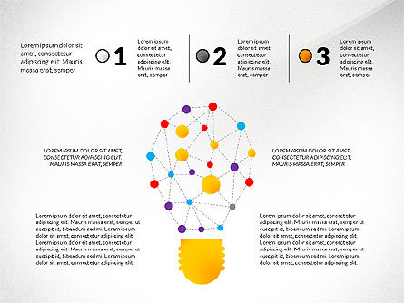 Creatieve ideeën presentatiesjabloon, Dia 4, 02987, Presentatie Templates — PoweredTemplate.com