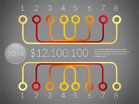 Piezas del rompecabezas y conexiones, Diapositiva 14, 02993, Diagramas de puzzle — PoweredTemplate.com