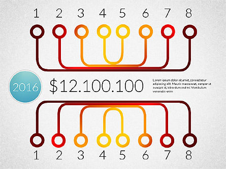 Piezas del rompecabezas y conexiones, Diapositiva 6, 02993, Diagramas de puzzle — PoweredTemplate.com