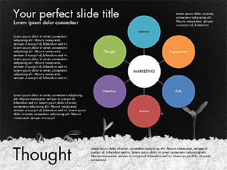 Marketing concept presentatiesjabloon, Dia 14, 02995, Businessmodellen — PoweredTemplate.com