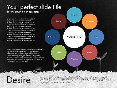 Marketing concept presentatiesjabloon, Dia 16, 02995, Businessmodellen — PoweredTemplate.com
