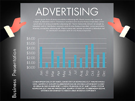 Promotion Concept Presentation Template, Slide 11, 02996, Presentation Templates — PoweredTemplate.com