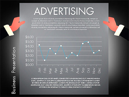 Promotion Concept Presentation Template, Slide 16, 02996, Presentation Templates — PoweredTemplate.com