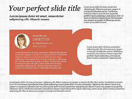 Modello di presentazione alfabeto aziendale, Slide 3, 02999, Diagrammi e Grafici con Dati — PoweredTemplate.com