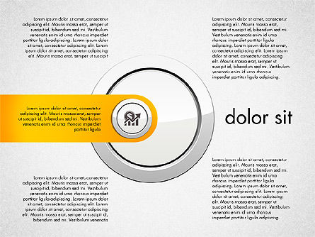 금융 옵션 다이어그램, 슬라이드 2, 03001, 단계 도표 — PoweredTemplate.com