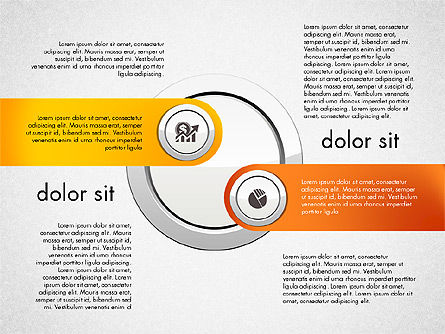 Diagramme des options financières, Diapositive 4, 03001, Schémas d'étapes — PoweredTemplate.com