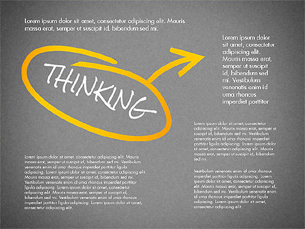 Diagrama del proceso creativo, Diapositiva 11, 03002, Diagramas de proceso — PoweredTemplate.com