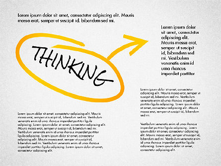 Schéma de processus créatif, Diapositive 3, 03002, Schémas de procédés — PoweredTemplate.com