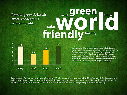 Plantilla de presentación de energía limpia, Diapositiva 14, 03003, Plantillas de presentación — PoweredTemplate.com