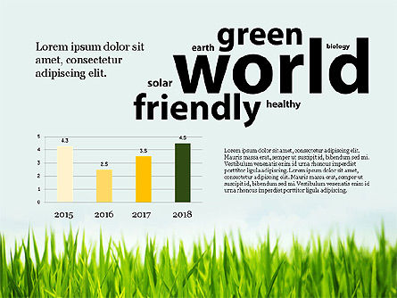 Plantilla de presentación de energía limpia, Diapositiva 6, 03003, Plantillas de presentación — PoweredTemplate.com