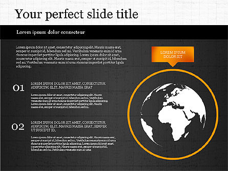 Concepto de Presentación Moderna, Diapositiva 10, 03004, Plantillas de presentación — PoweredTemplate.com
