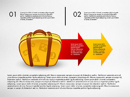 Plantilla de presentación de planificación de vacaciones, Diapositiva 11, 03005, Plantillas de presentación — PoweredTemplate.com