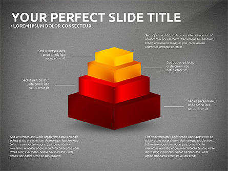 複合3Dオブジェクト, スライド 14, 03010, 図形 — PoweredTemplate.com