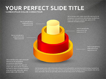 複合3Dオブジェクト, スライド 15, 03010, 図形 — PoweredTemplate.com