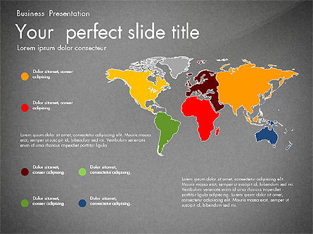 Plantilla moderna elegante creativa de la presentación, Diapositiva 11, 03011, Plantillas de presentación — PoweredTemplate.com