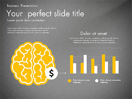 Plantilla moderna elegante creativa de la presentación, Diapositiva 14, 03011, Plantillas de presentación — PoweredTemplate.com