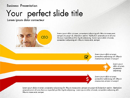 Creative Sleek Modern Presentation Template, Slide 7, 03011, Presentation Templates — PoweredTemplate.com