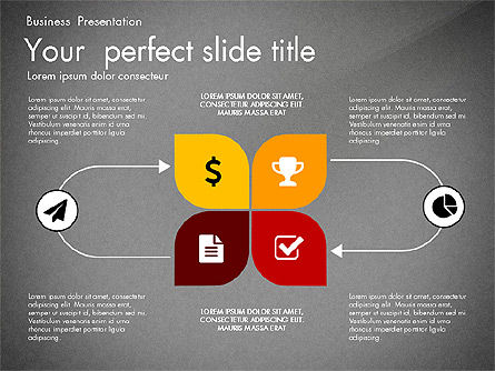 Creative Sleek Modern Presentation Template, Slide 9, 03011, Presentation Templates — PoweredTemplate.com