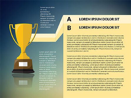 杯选项和阶段图, 幻灯片 10, 03016, 阶段图 — PoweredTemplate.com