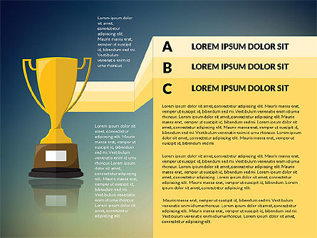 Choix de la coupe et diagramme des étapes, Diapositive 11, 03016, Schémas d'étapes — PoweredTemplate.com