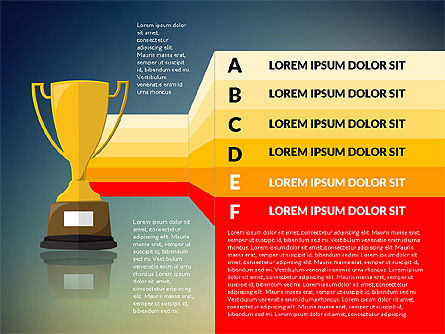 Cup opties en podia diagram, Dia 14, 03016, Stage diagrams — PoweredTemplate.com