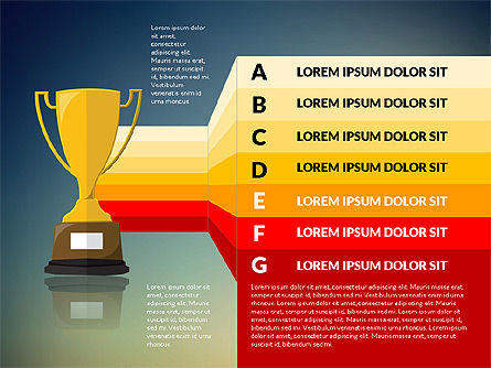 Cup-Optionen und Stufen Diagramm, Folie 15, 03016, Ablaufdiagramme — PoweredTemplate.com