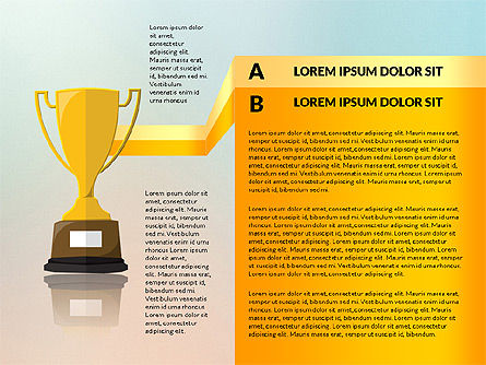 Coppa opzioni e fasi diagramma, Slide 2, 03016, Diagrammi Palco — PoweredTemplate.com