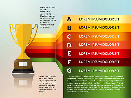 Cup Options and Stages Diagram, Slide 7, 03016, Stage Diagrams — PoweredTemplate.com