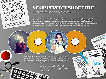 Impresionante plantilla de presentación de proyectos, Diapositiva 9, 03017, Plantillas de presentación — PoweredTemplate.com