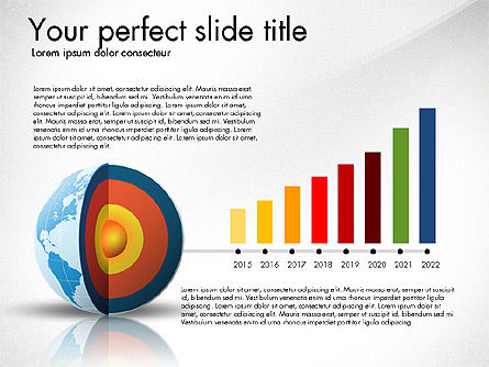 Earth Core Presentation Concept, Slide 5, 03019, Presentation Templates — PoweredTemplate.com