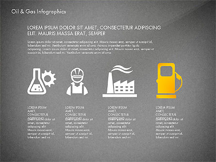 Oil and Gas Presentation Infographics, Slide 14, 03023, Infographics — PoweredTemplate.com