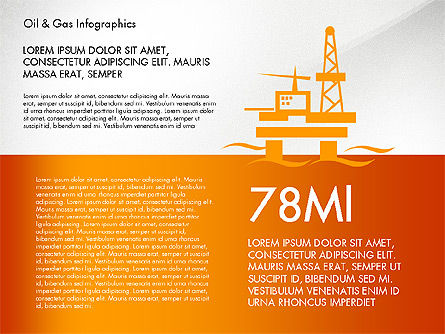 Oil and Gas Presentation Infographics, Slide 4, 03023, Infographics — PoweredTemplate.com