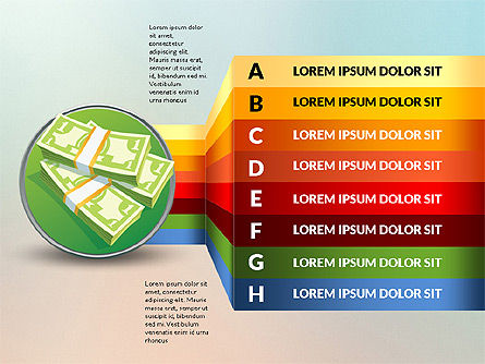 Tahapan Dan Pilihan Dengan Uang, Slide 2, 03025, Diagram Panggung — PoweredTemplate.com