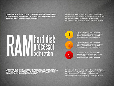 Hardware presentatiesjabloon, Dia 15, 03026, Presentatie Templates — PoweredTemplate.com