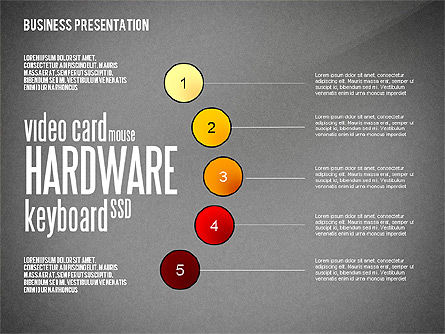 Modèle de présentation matérielle, Diapositive 16, 03026, Modèles de présentations — PoweredTemplate.com