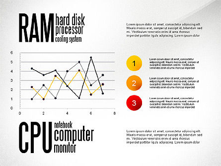 하드웨어 프리젠 테이션 템플릿, 슬라이드 5, 03026, 프레젠테이션 템플릿 — PoweredTemplate.com