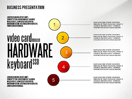 Hardware modello di presentazione, Slide 8, 03026, Modelli Presentazione — PoweredTemplate.com