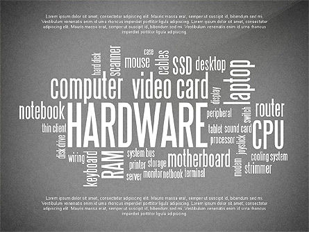 Hardware modelo de apresentação, Deslizar 9, 03026, Modelos de Apresentação — PoweredTemplate.com