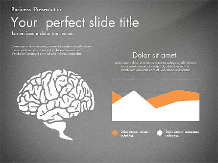 Présentation de l'entreprise avec des silhouettes et des formes, Diapositive 16, 03029, Modèles de présentations — PoweredTemplate.com