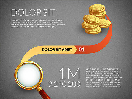 Encontrar Inversiones Concepto, Diapositiva 10, 03031, Diagramas de la etapa — PoweredTemplate.com
