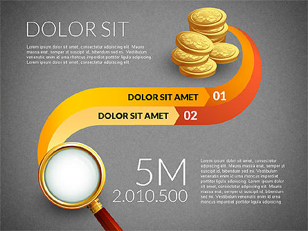 Encontrar Inversiones Concepto, Diapositiva 11, 03031, Diagramas de la etapa — PoweredTemplate.com