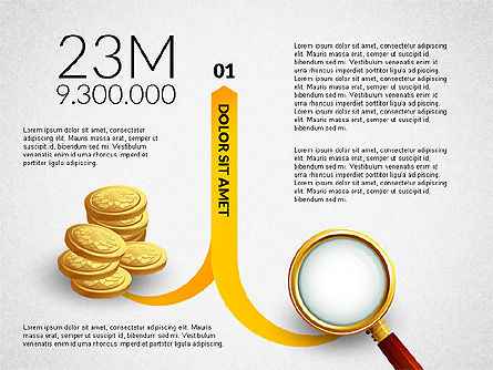 Trovare investimenti concept, Slide 5, 03031, Diagrammi Palco — PoweredTemplate.com