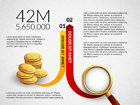 Conhecendo o conceito de investimentos, Deslizar 6, 03031, Diagramas de Etapas — PoweredTemplate.com