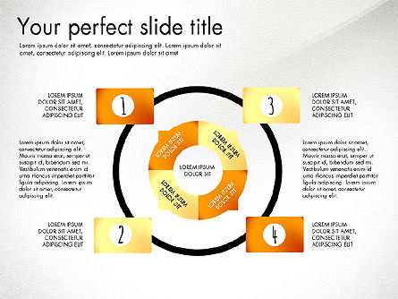 Reaching the Goal Concept, Slide 3, 03034, Business Models — PoweredTemplate.com