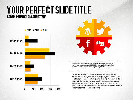 Modèle de présentation sociale, Diapositive 8, 03035, Modèles de présentations — PoweredTemplate.com