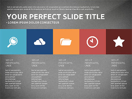 평면 디자인 infographics 프리젠 테이션, 슬라이드 9, 03040, 인포메이션 그래픽 — PoweredTemplate.com