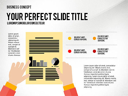Modern Presentation Template in Flat Design, Slide 7, 03048, Presentation Templates — PoweredTemplate.com